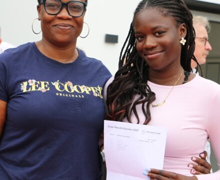 Ore adetiba with mum ore is heading to uni of crete for medicine