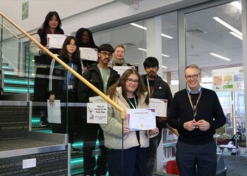 Winstanley College Students Celebrate Success in Cambridge H...